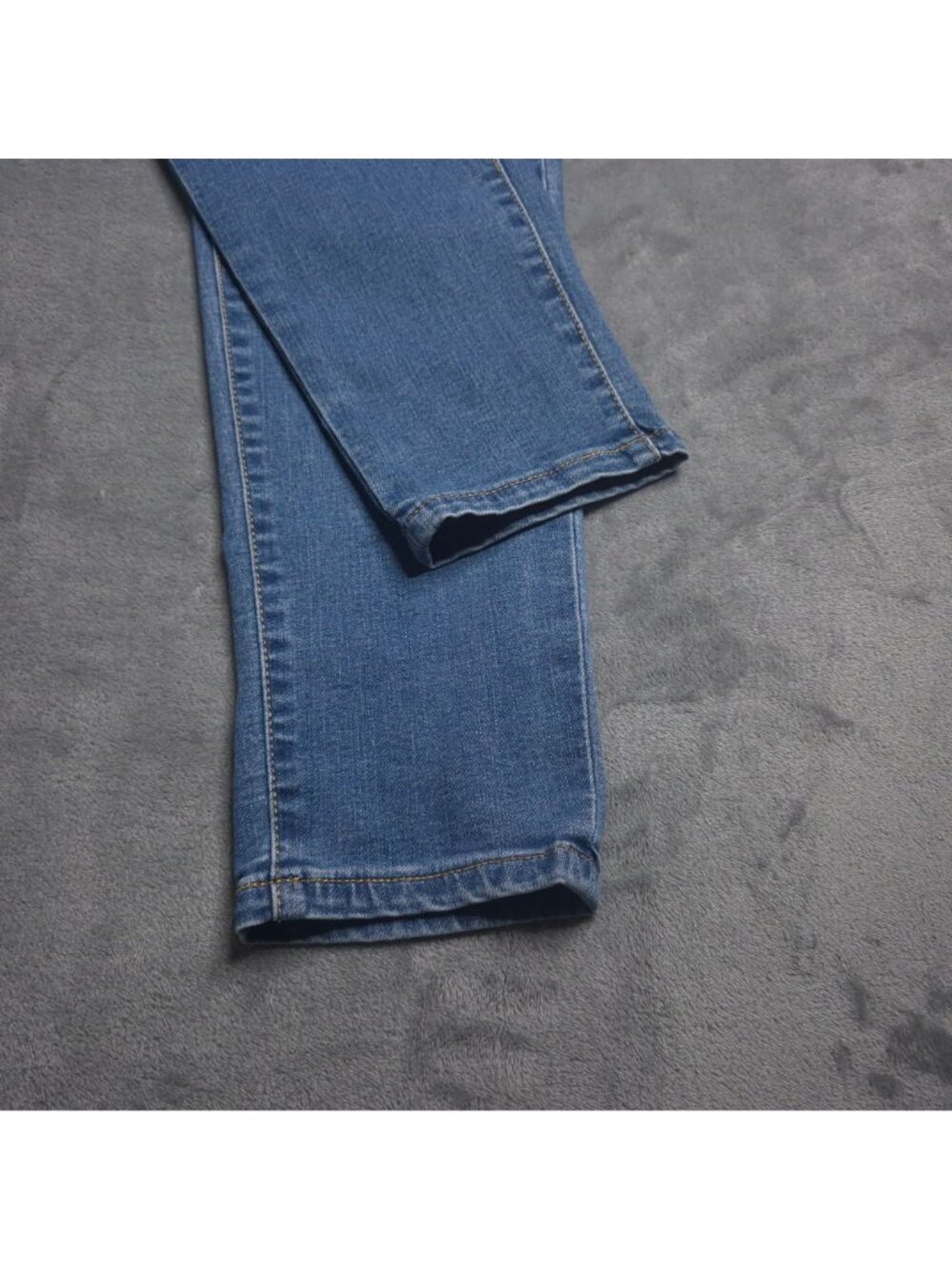 LulaRoe Womens Skinny Ankle Jeans 32 High Rise Medium Wash Stretch Pockets - Picture 5 of 8